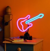 Kleeneze Neon Guitar Lamp